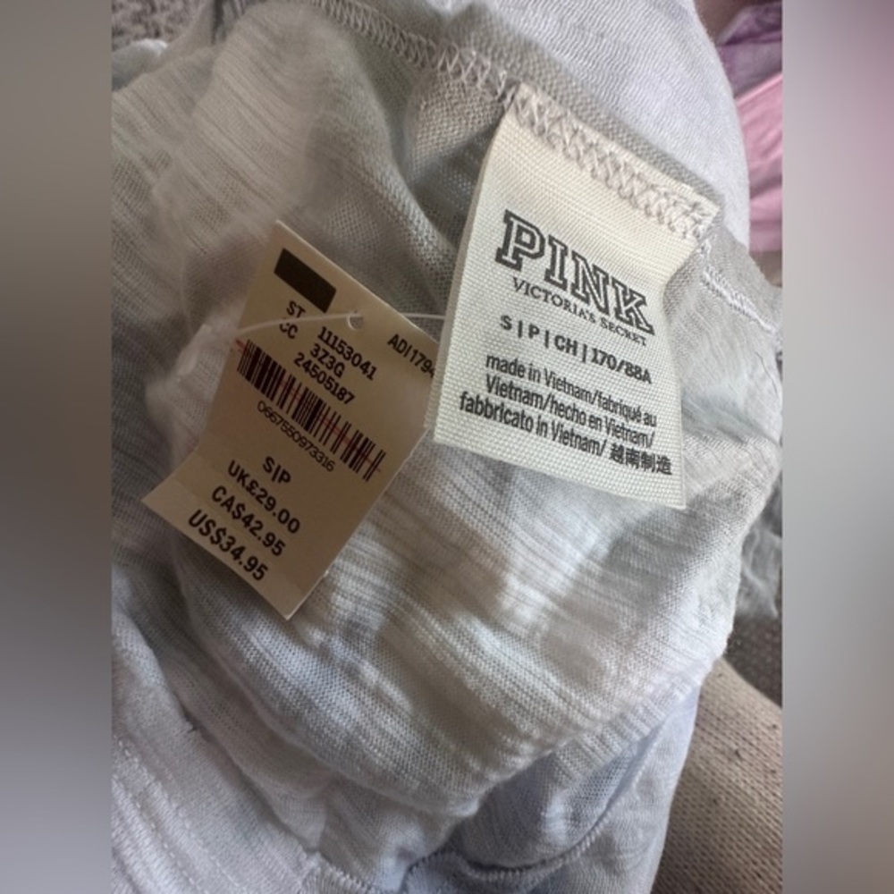 NWT VS PINK Tie Dye Tee Shirt Small - Picture 4 of 4